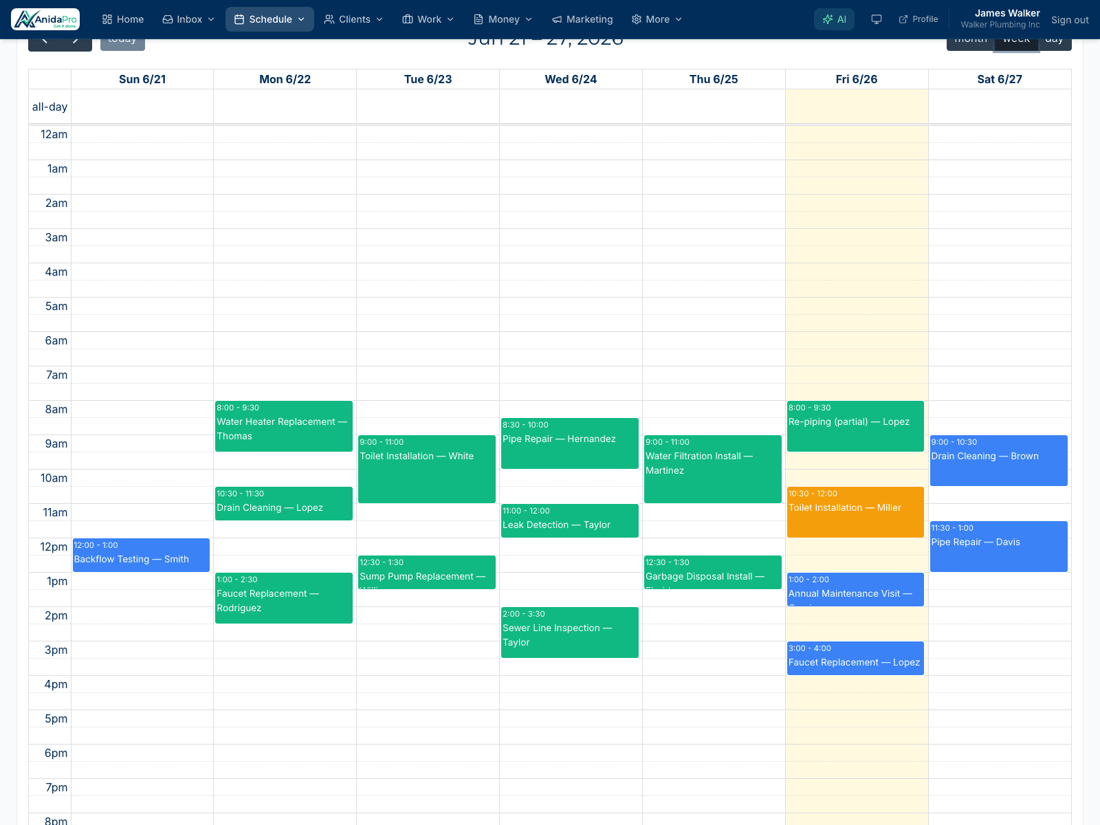 A booking page that looks like you