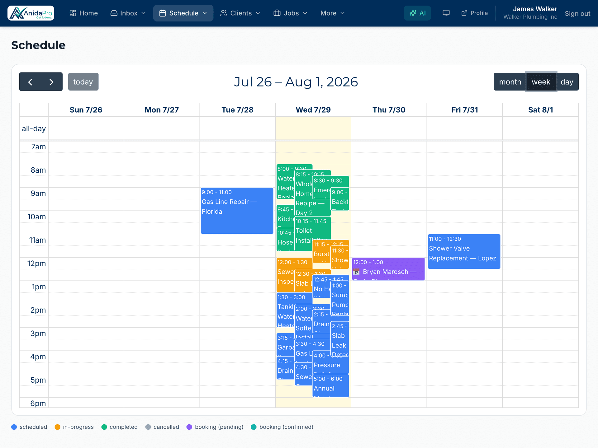 Scheduling that keeps you on track