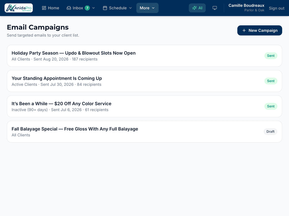 Turn one-time jobs into repeat revenue