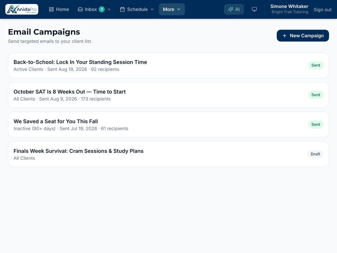 Turn one-time jobs into repeat revenue