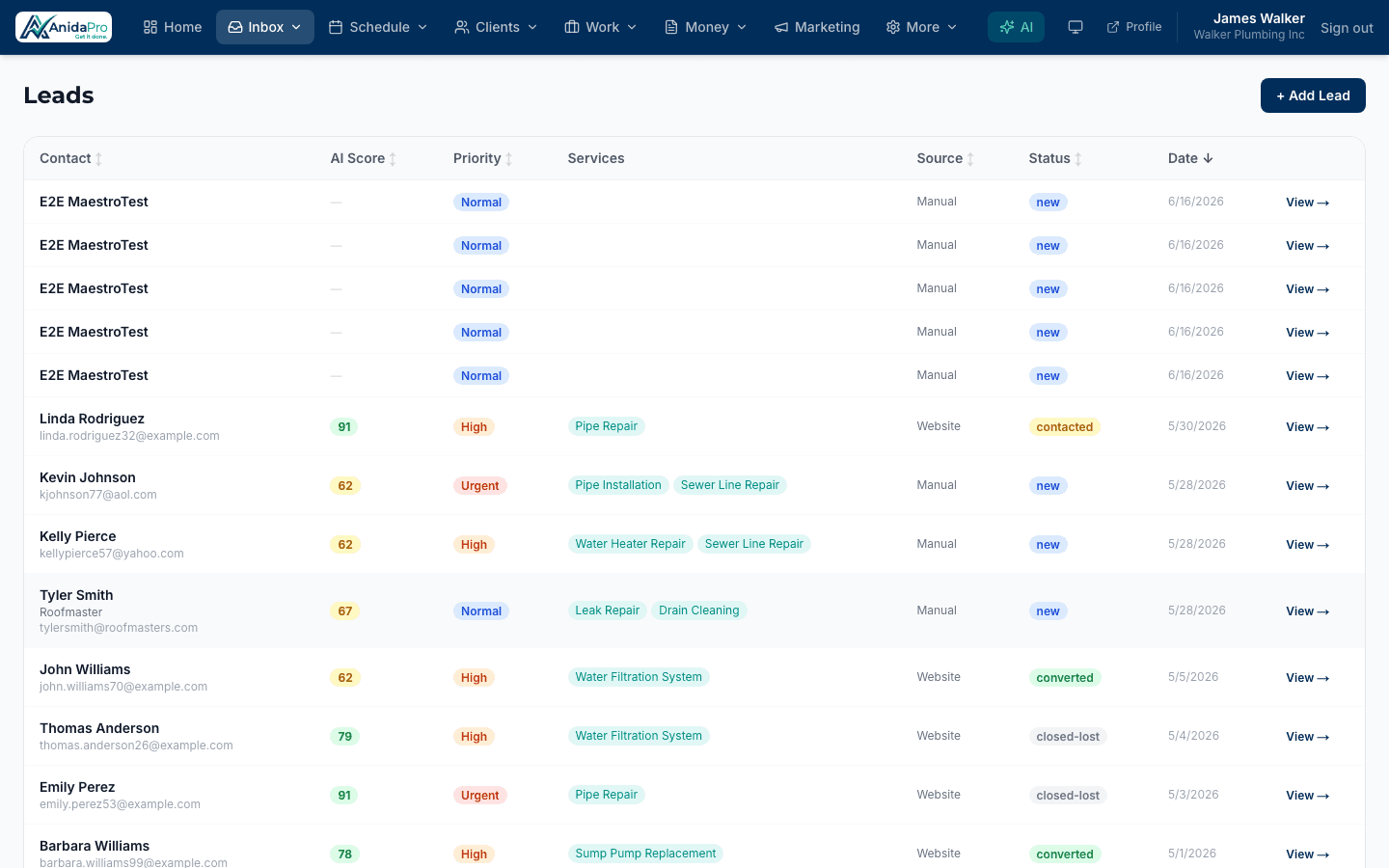 AnidaPro Leads screenshot